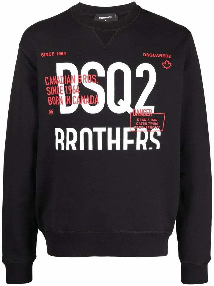 Dsquared2 Brothers Sweatshirt Black