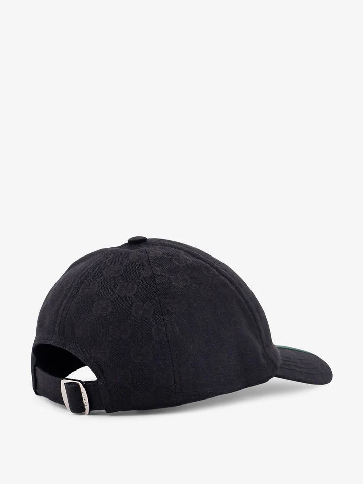 GUCCI MONOGRAM BLACK CAP