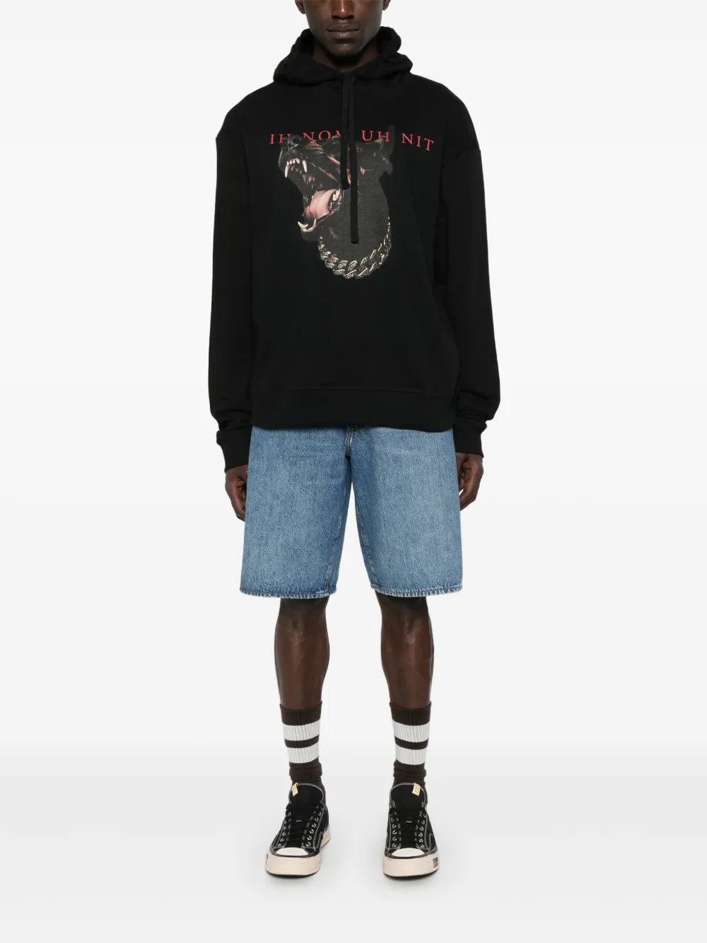 IH NOM UH NIT HOUND PRINTED HOODIE