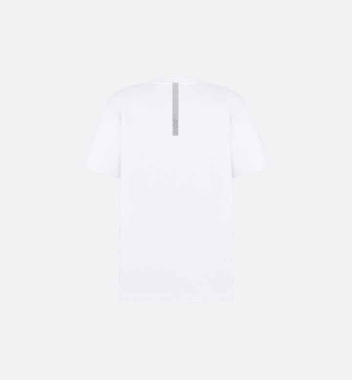 DIOR MINI LOGO REFLECTIVE T-SHIRT