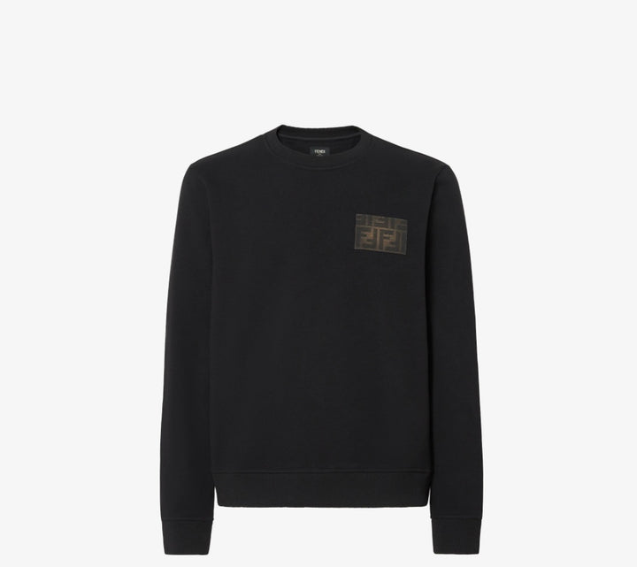 FENDI BLACK SWEATSHIRT PATCH