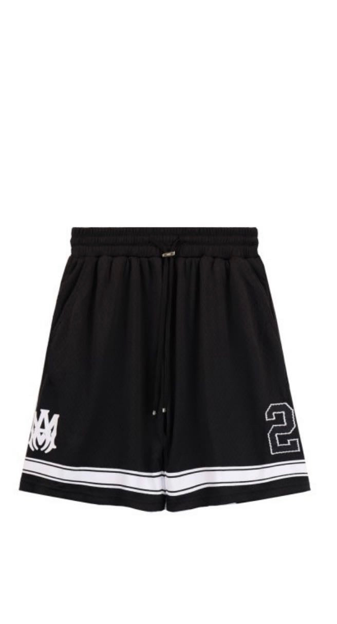 AMIRI BASKET BLACK SHORTS