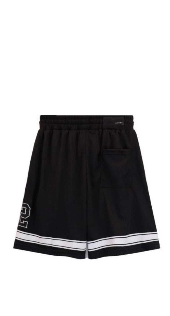 AMIRI BASKET BLACK SHORTS