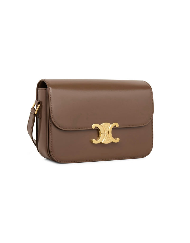 CELINE CLASSIQUE GLAZED BROWN BAG