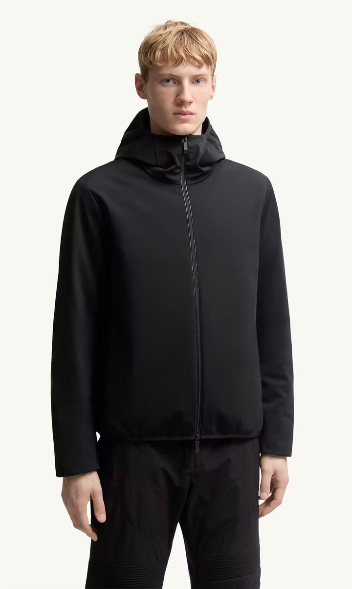 MONCLER HOODED BATISSE DOWN JACKET