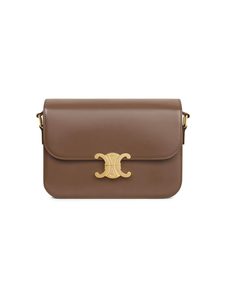 CELINE CLASSIQUE GLAZED BROWN BAG
