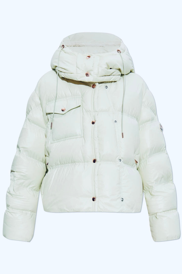 MONCLER EREA WHITE DOWN JACKET