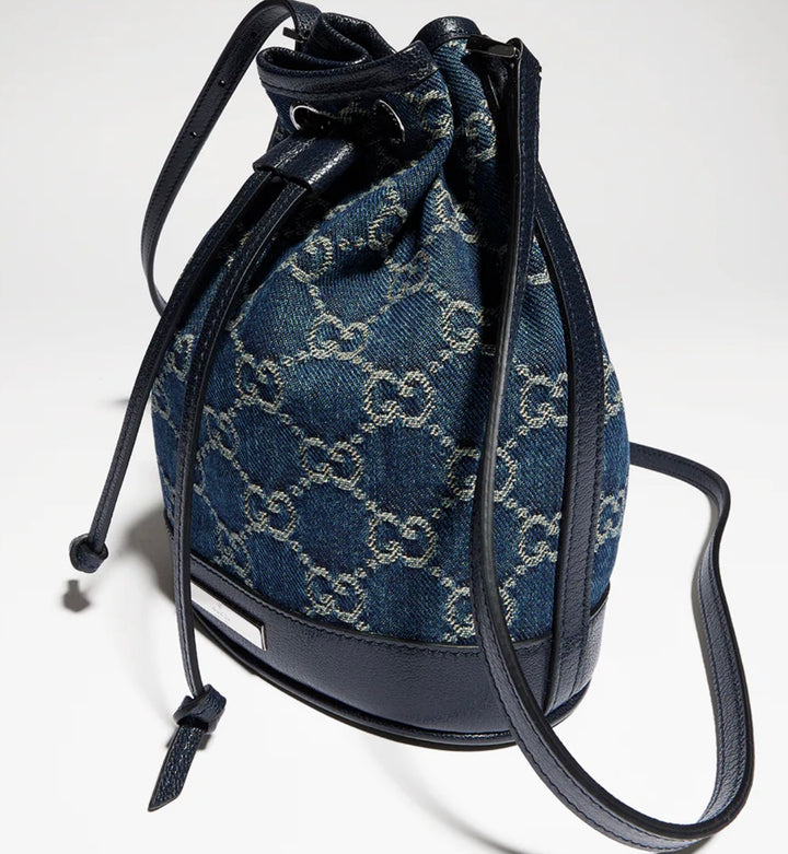 GUCCI MINI BUCKET BAG MONOGRAM