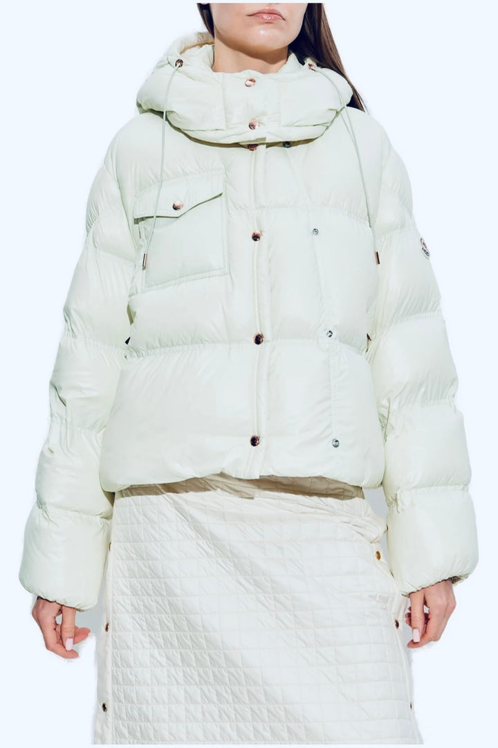 MONCLER EREA WHITE DOWN JACKET