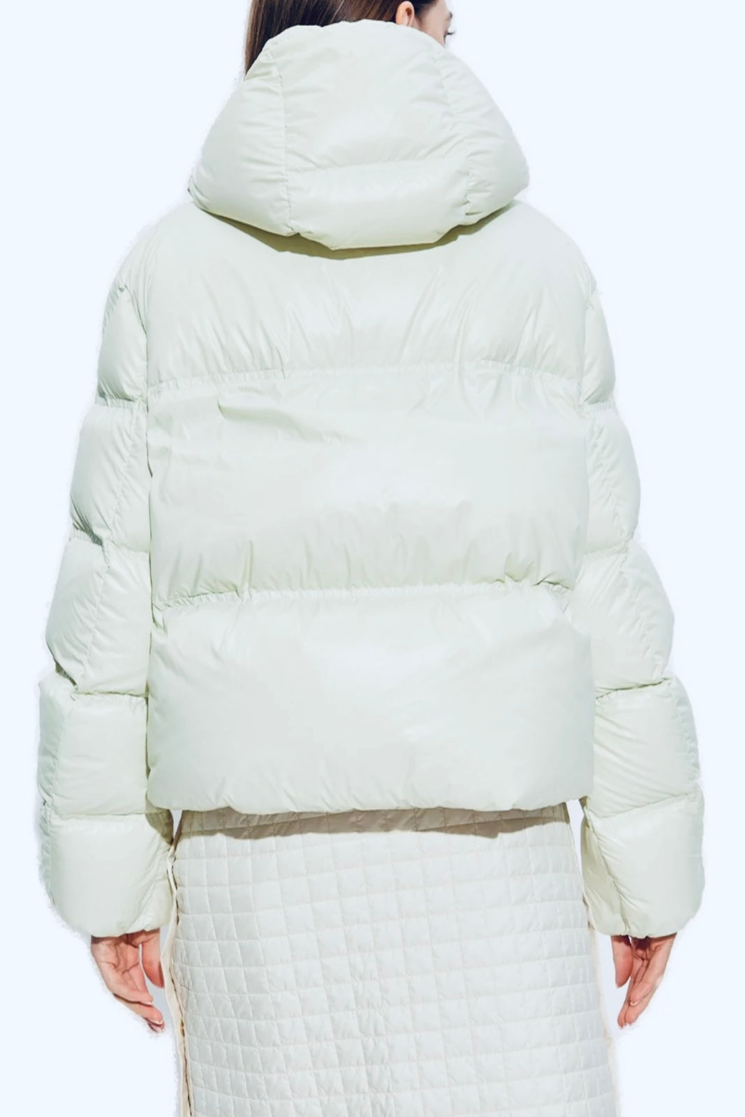 MONCLER EREA WHITE DOWN JACKET
