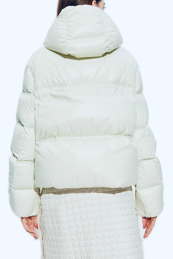 MONCLER EREA WHITE DOWN JACKET