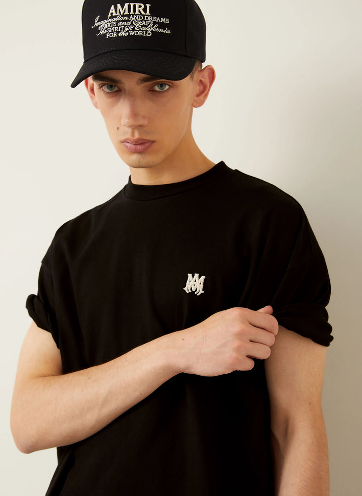 AMIRI MINI LOGO BLACK T-SHIRT