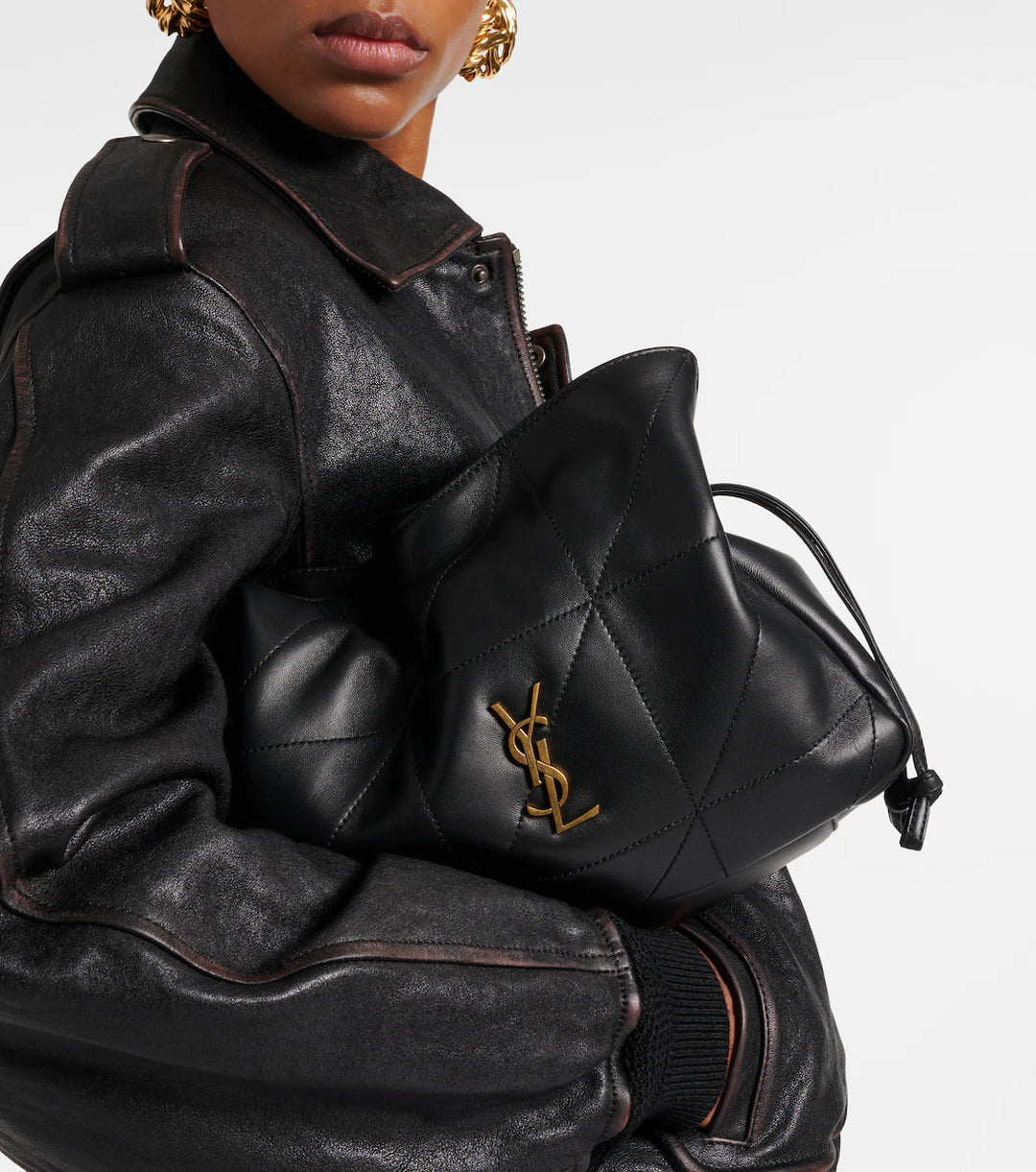 YSL JAMIE SMALL LEATHER SHOULDER