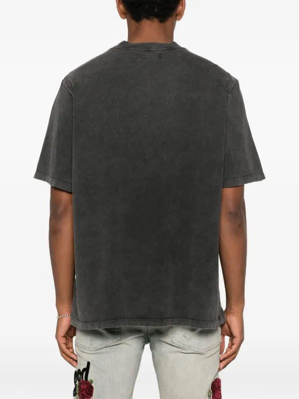 AMIRI RED PRINTED T-SHIRT