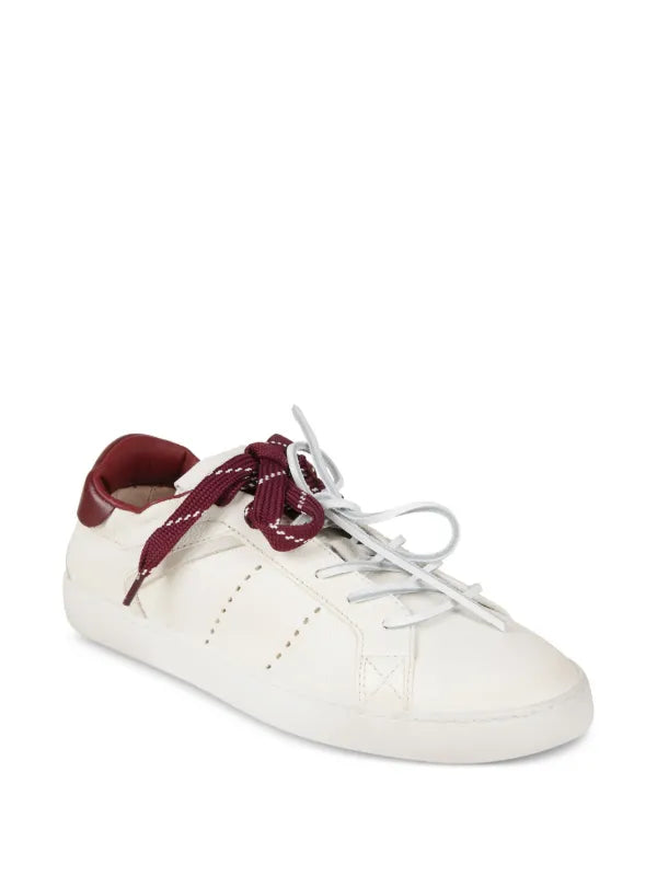 MIU MIU LACE-UP RED SNEAKERS