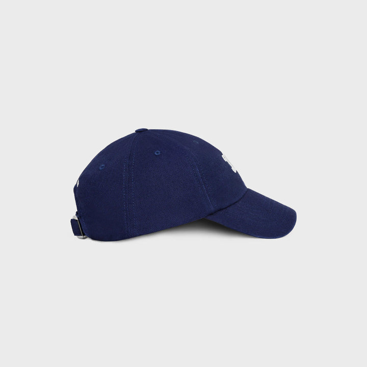 CELINE NAVY BLUE TRIOMPHE CAP