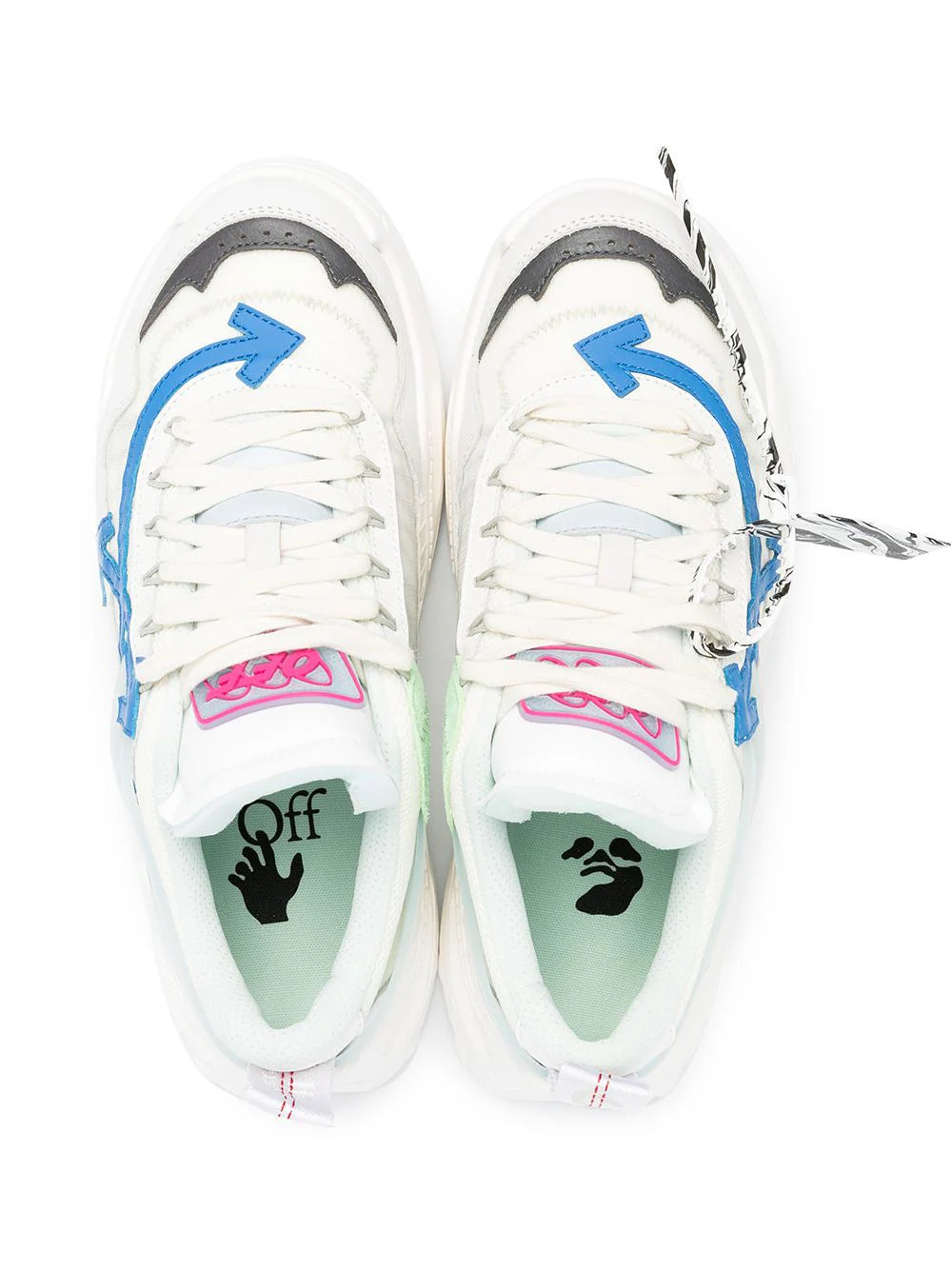 Off-White Odsy-1000 Blue Arrow