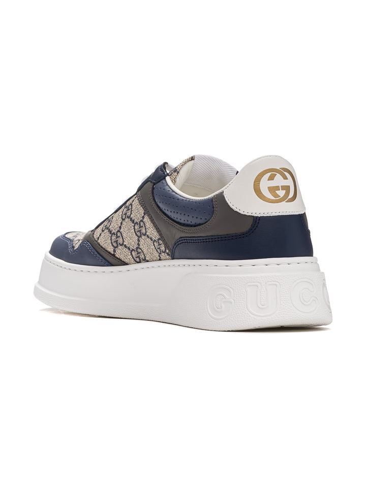 GUCCI GG SUPREME SNEAKERS NAVY BLUE
