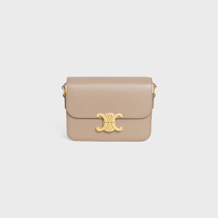 CELINE TRIOMPHE BAG IN SHINY CALFSKIN