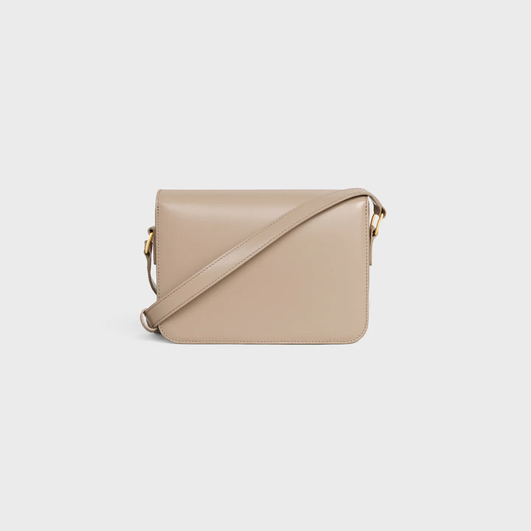CELINE TRIOMPHE BAG IN SHINY CALFSKIN