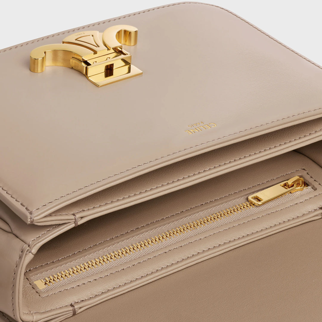 CELINE TRIOMPHE BAG IN SHINY CALFSKIN