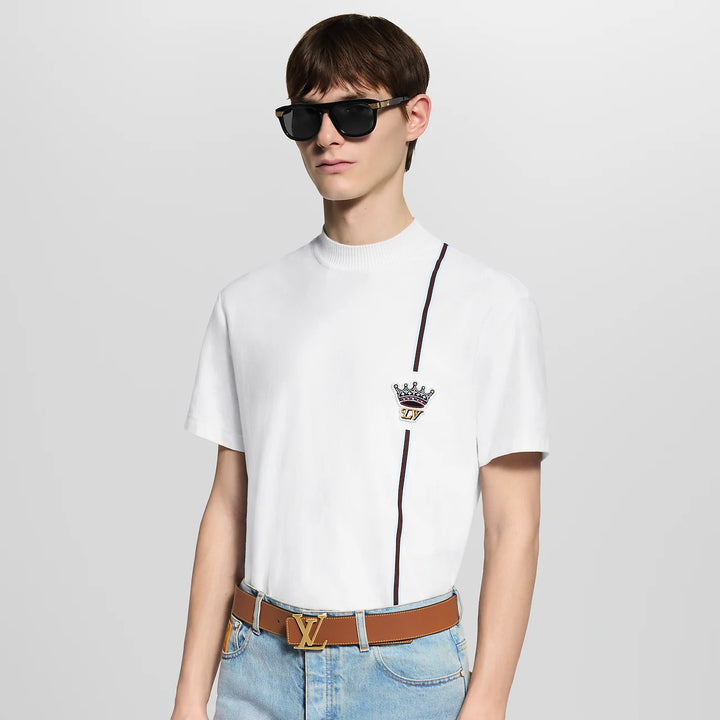 LOUIS VUITTON CREAM CROWN T-SHIRT