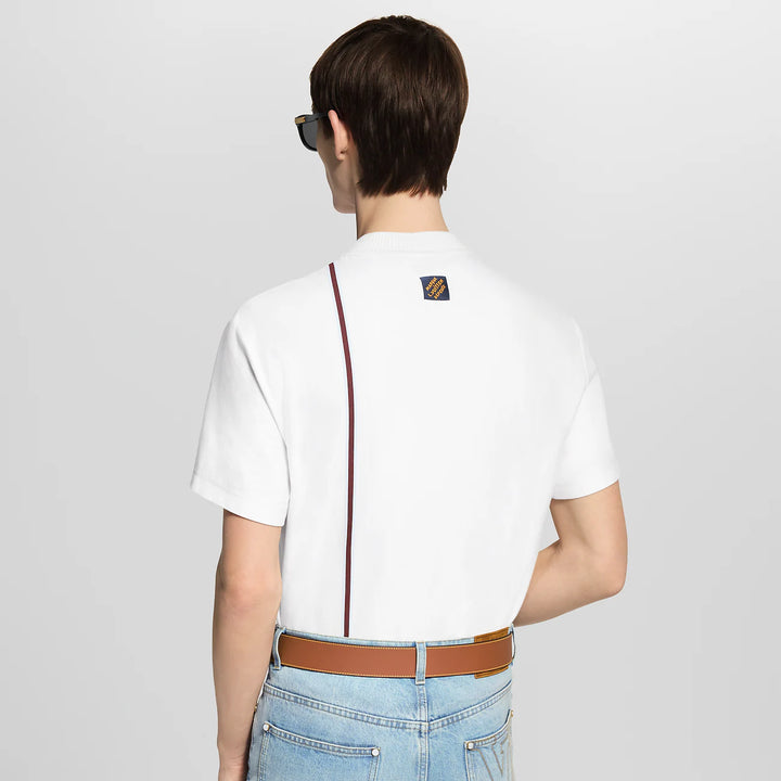 LOUIS VUITTON CREAM CROWN T-SHIRT