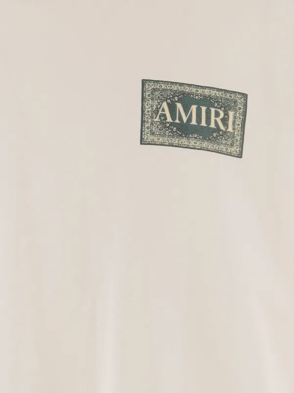 AMIRI MINI LOGO WHITE T-SHIRT