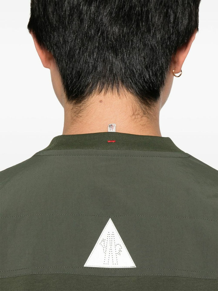 MONCLER GREEN POCKET T-SHIRT