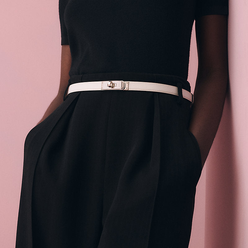HERMES WHITE WOMEN BELT