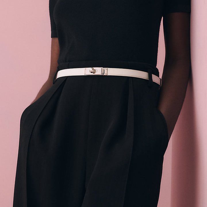HERMES WHITE WOMEN BELT