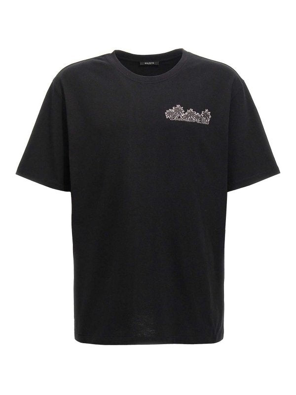 BALMAIN CLUB BLACK T-SHIRT
