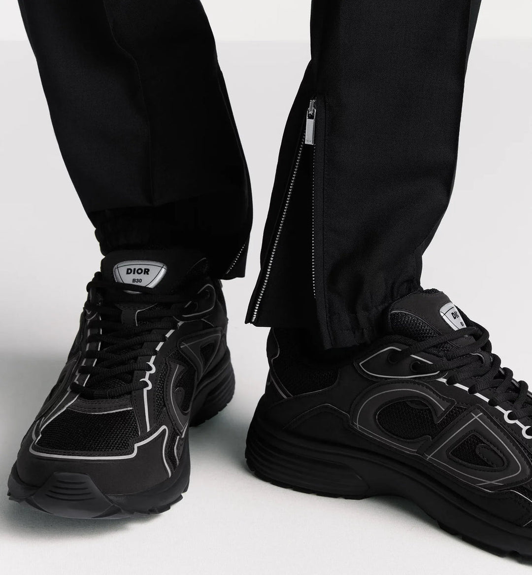 DIOR B30 TRIPLE BLACK SNEAKERS