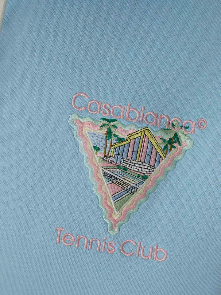 CASABLANCA TENNIS CLUB HOODIE