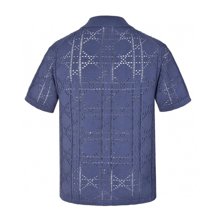 DIOR COUTURE NAVY BLUE SHIRT