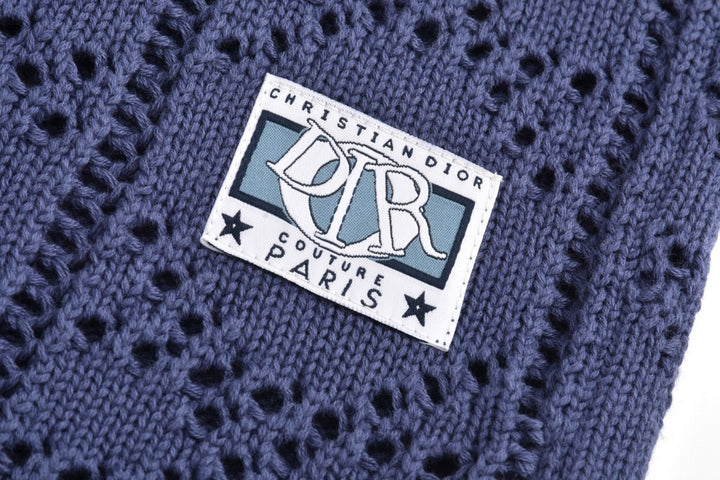 DIOR COUTURE NAVY BLUE SHIRT