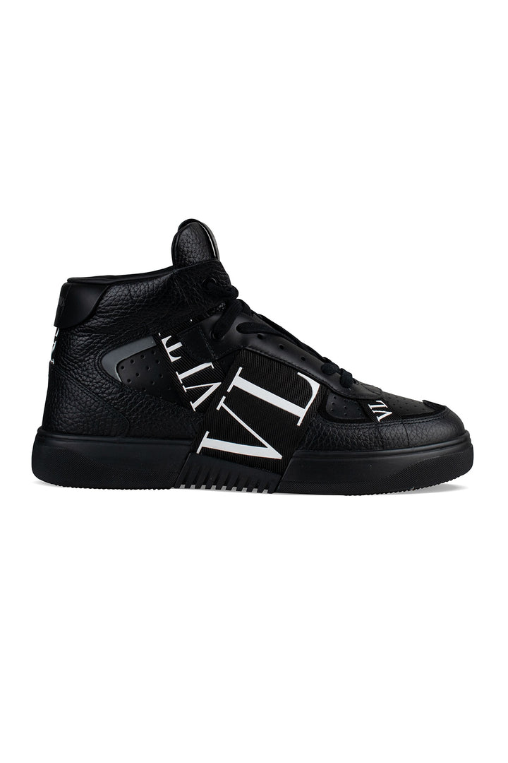 VALENTINO BLACK HIGH SNEAKERS