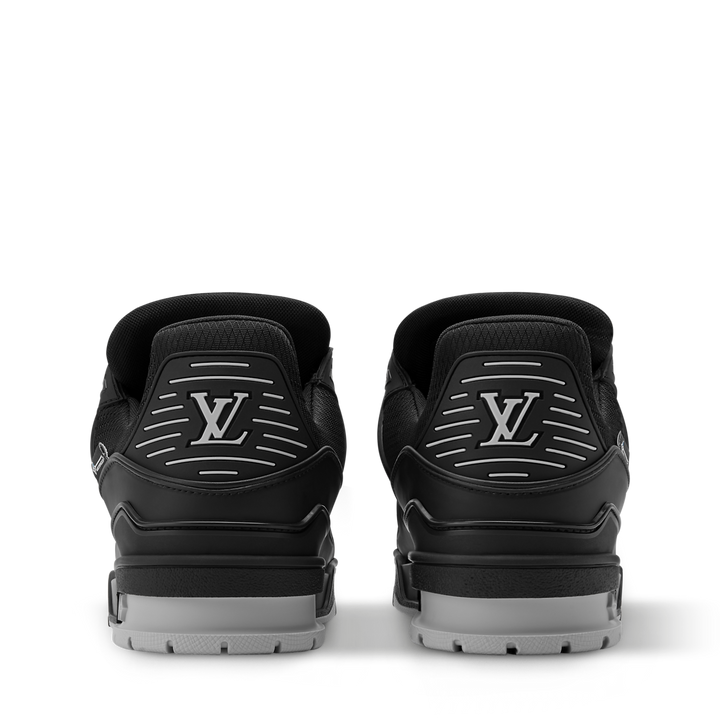 LOUIS VUITTON BLACK & GREY TRAINERS