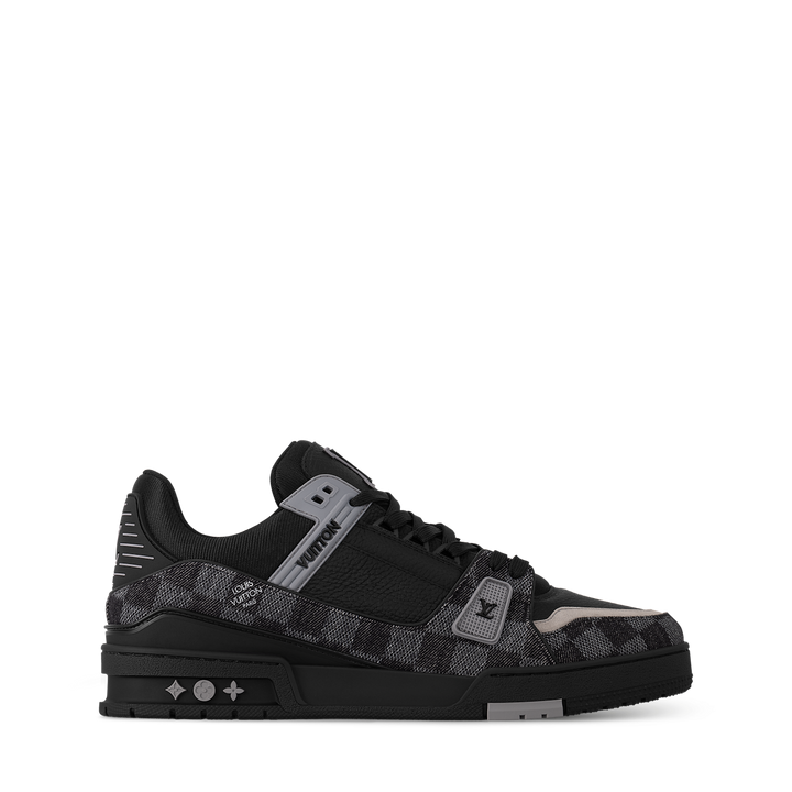 LOUIS VUITTON MONOGRAM BLACK SNEAKERS