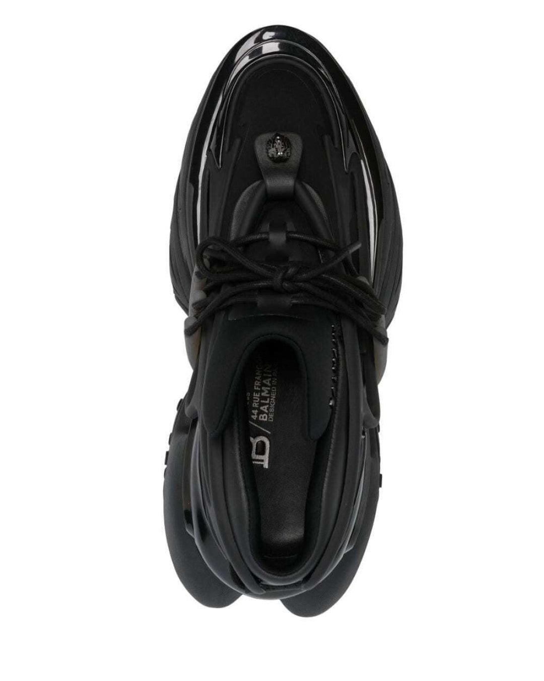 BALMAIN UNICORN BLACK SNEAKERS