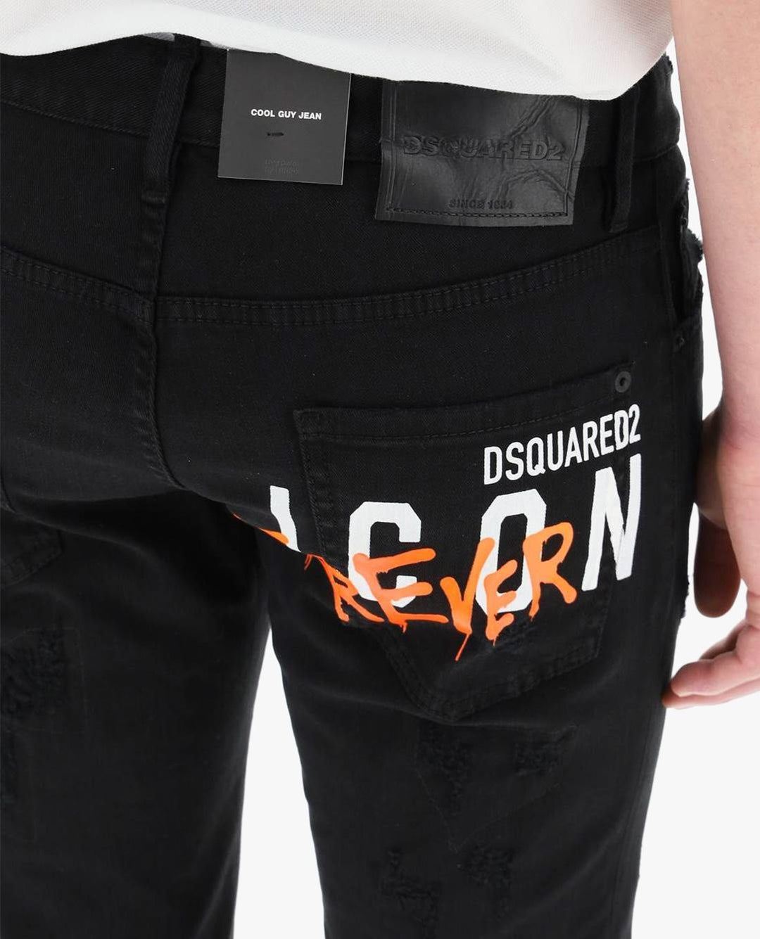 DSQUARED2 FOREVER BLACK JEANS