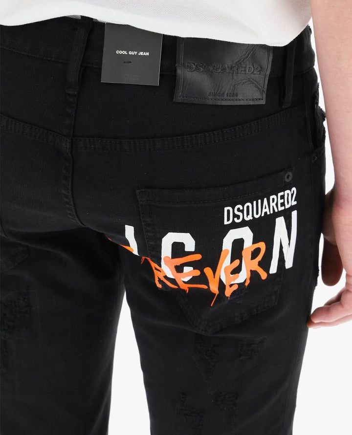 DSQUARED2 FOREVER BLACK JEANS