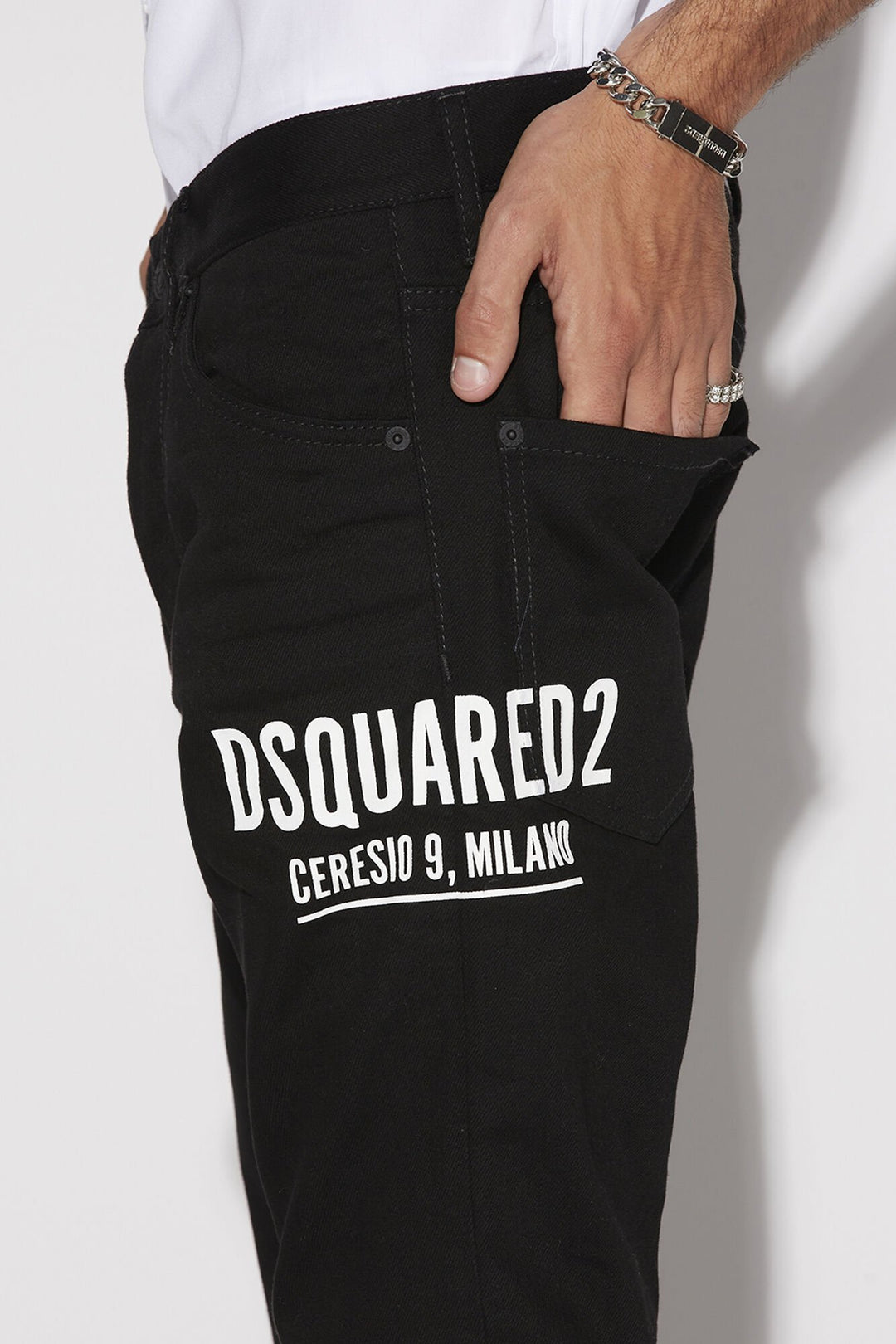 DSQUARED2 CERESIO9 MILANO JEANS BLACK
