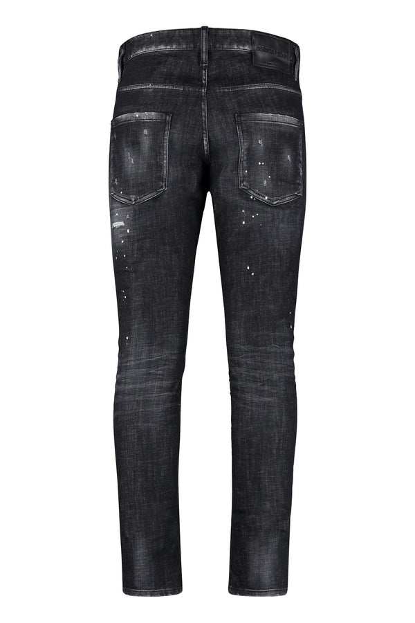 DSQUARED2 JEANS ICON PRINT FULLBLACK
