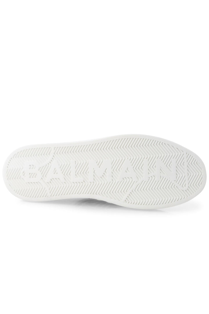 BALMAIN MONOGRAM JACQUARD SNEAKERS