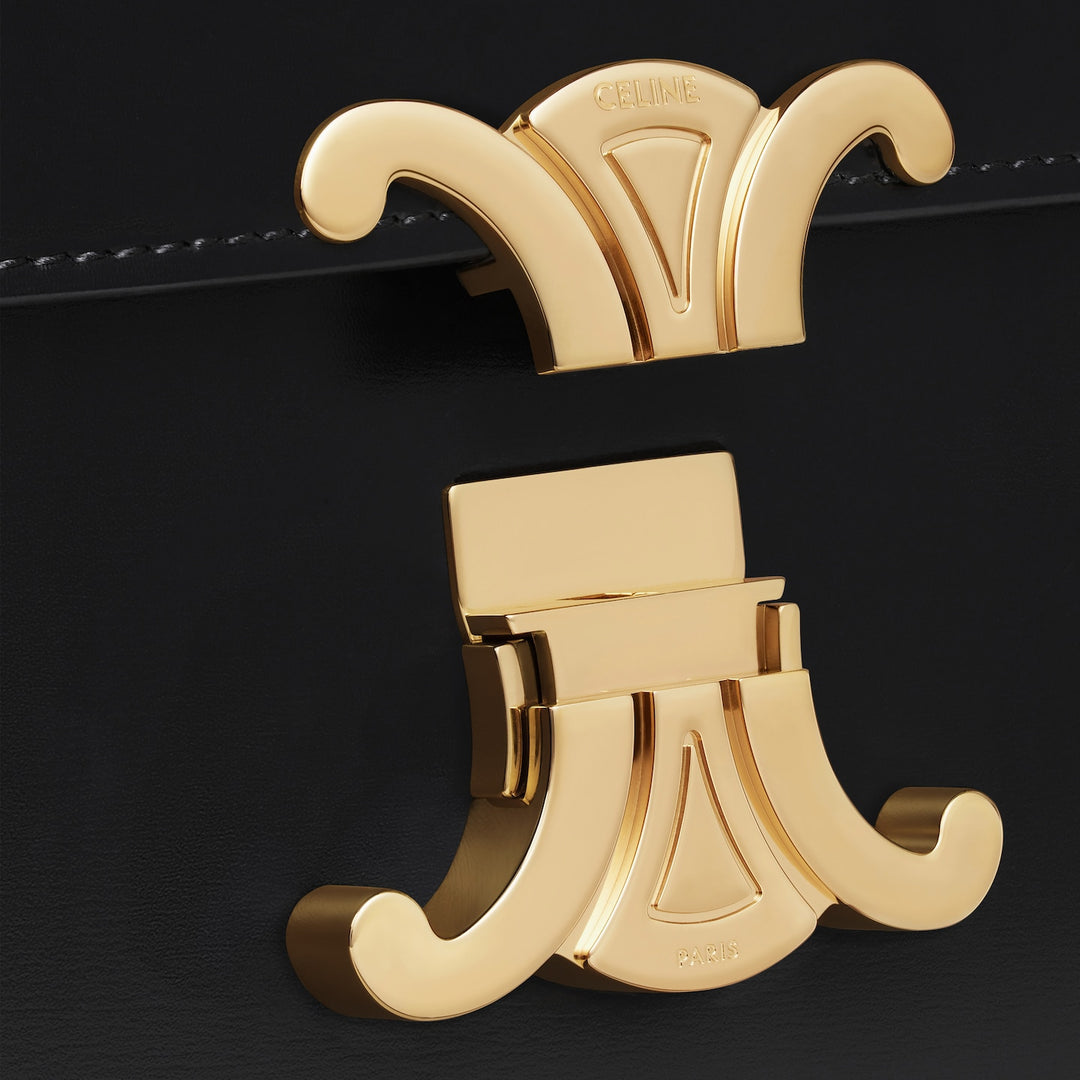 CELINE TEEN TRIOMPHE BAG IN SHINY CALFSKIN