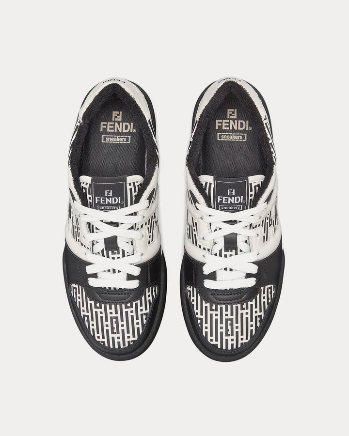 FENDI MATCH WHITE & BLACK SNEAKERS