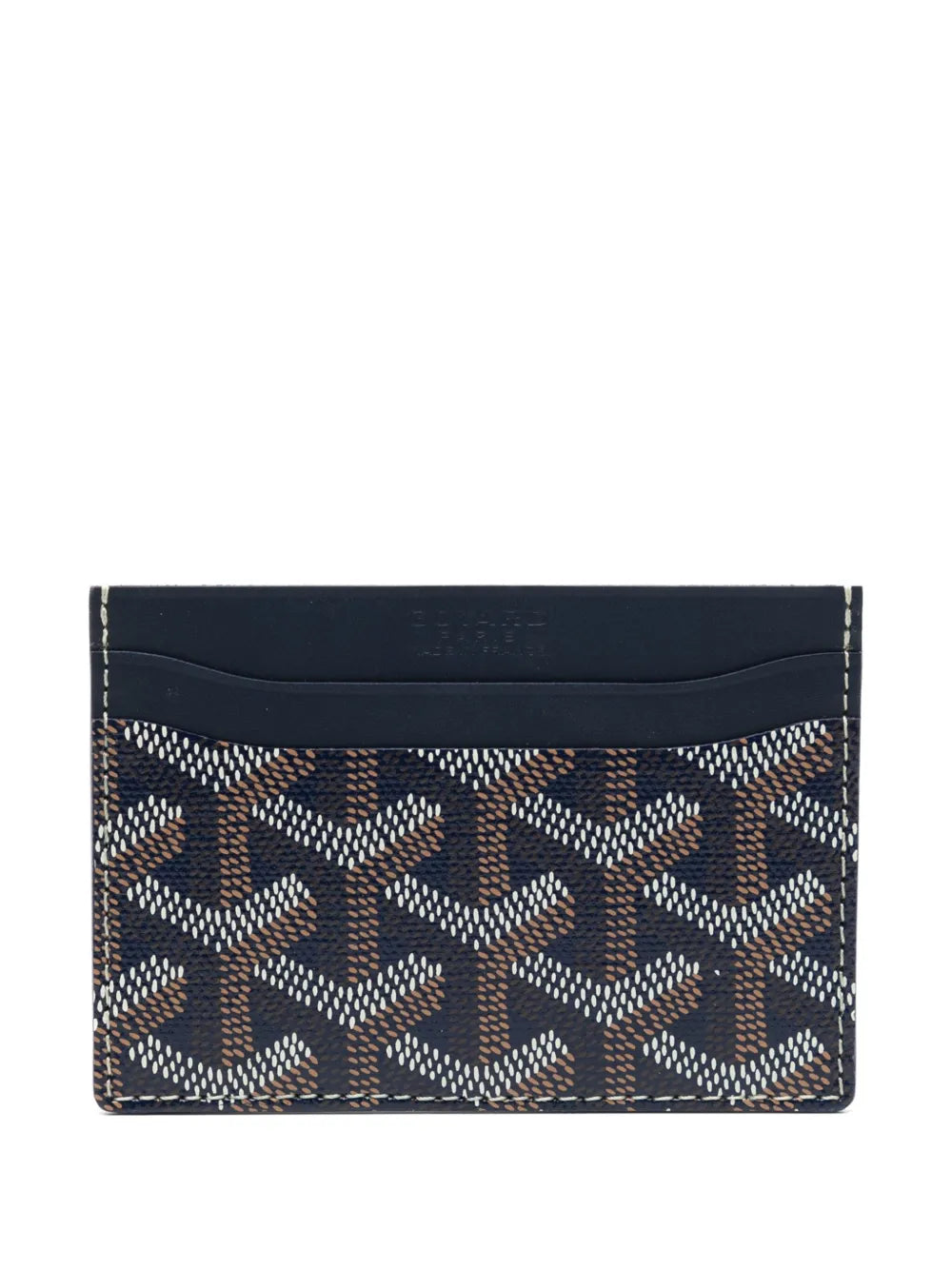 GOYARD CARDHOLDER NAVY BLUE
