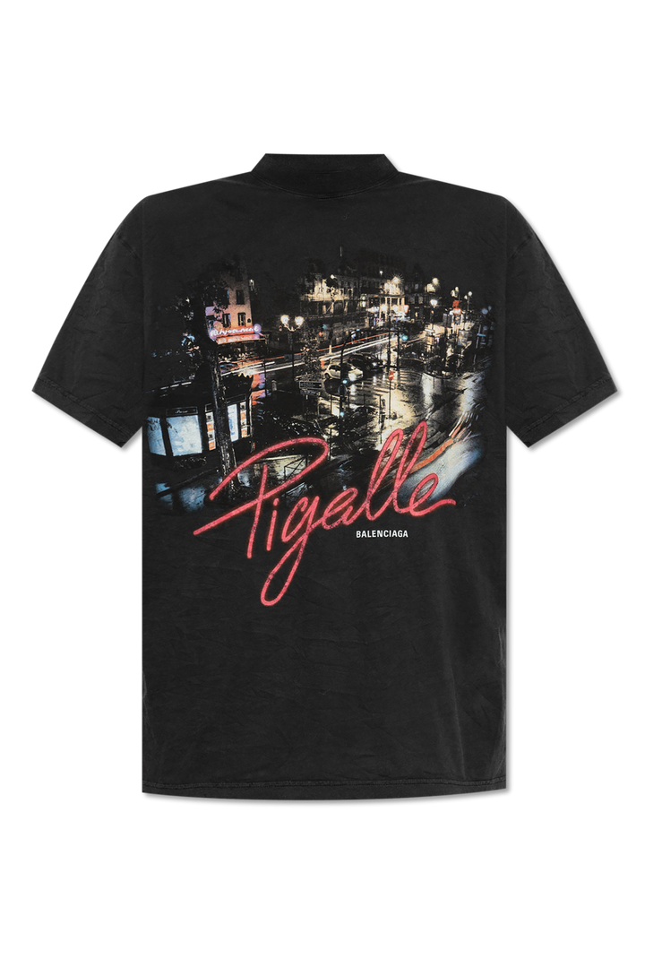 BALENCIAGA CITY BLACK T-SHIRT