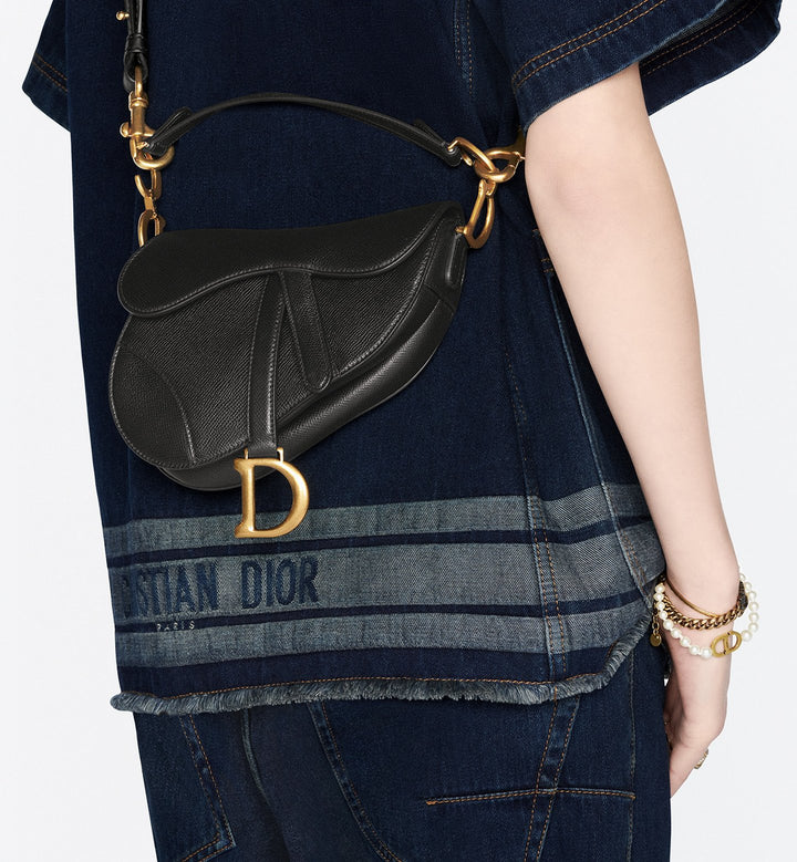 DIOR BAG WITH STRAP IN BLACK